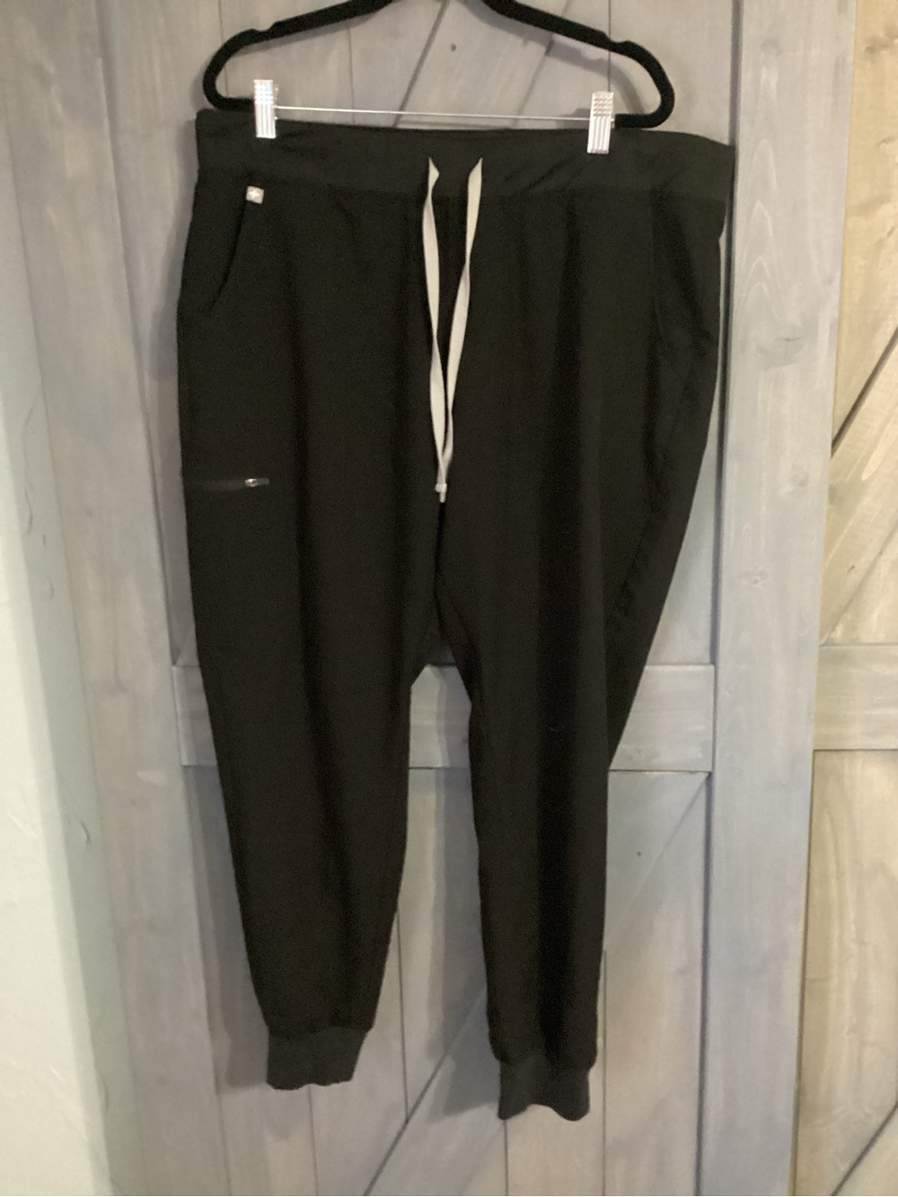 Figs Technical Collection Black Scrub Pants XXL